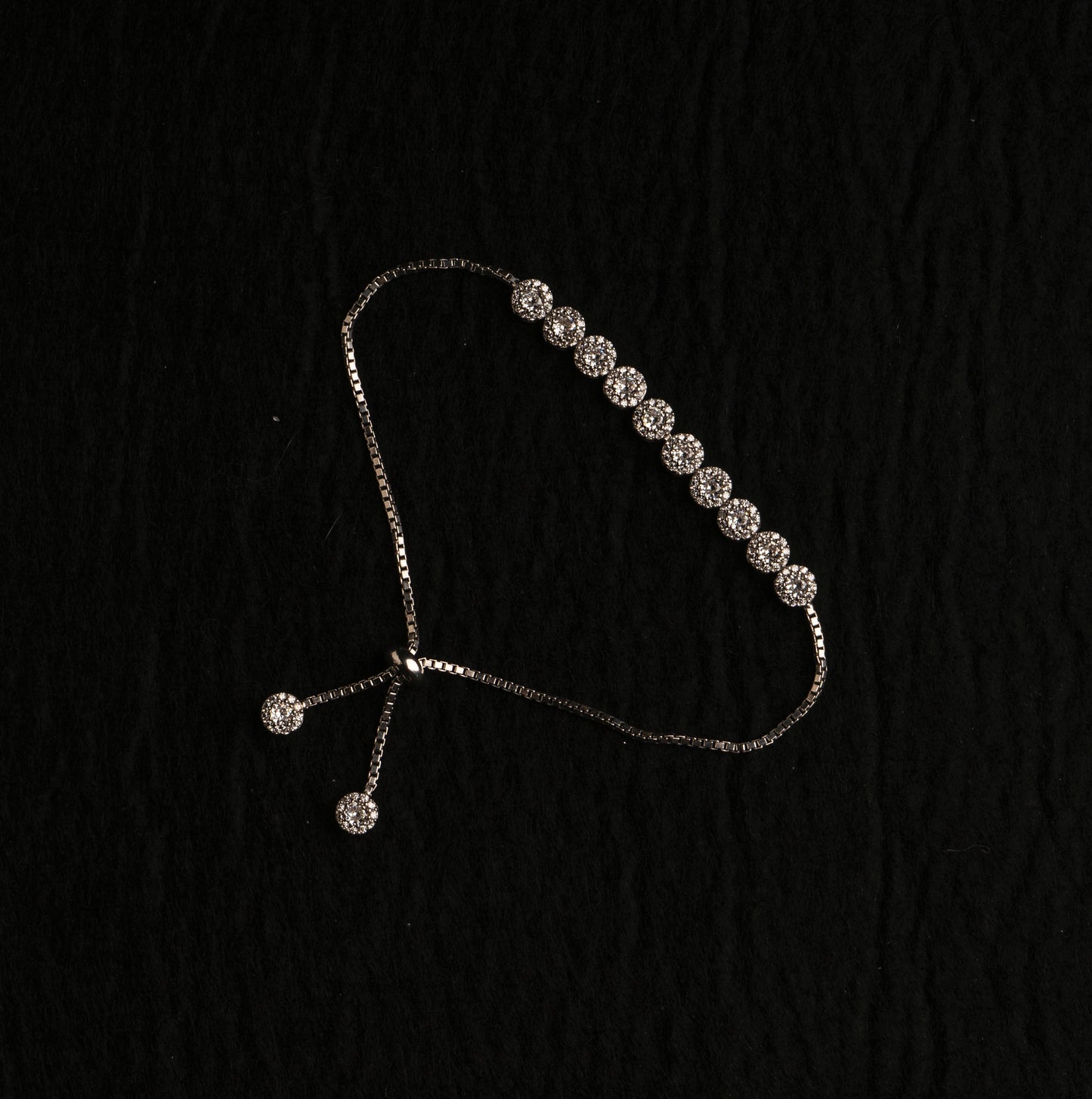 925 Silver Étoile Blanche Tennis Bracelet