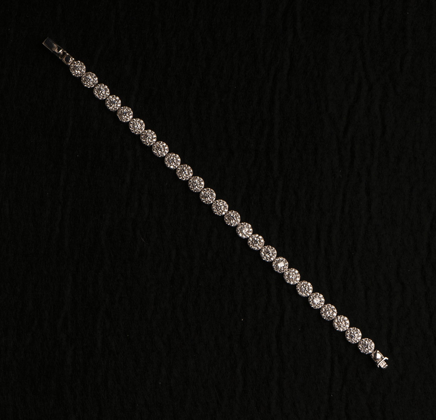 925 Silver Forest Brillante Tennis Bracelet