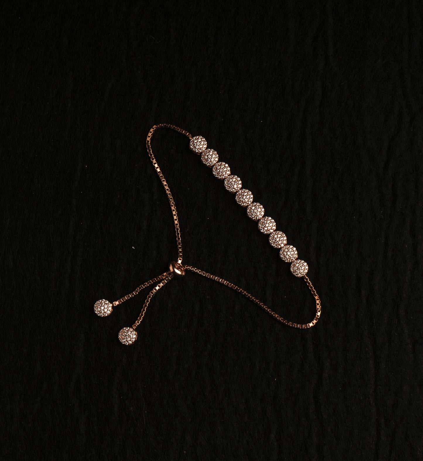 925 Silver Rosé Tennis Bracelet