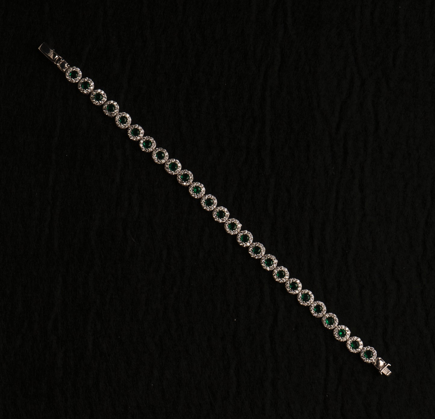 925 Silver Forest Brillante Tennis Bracelet
