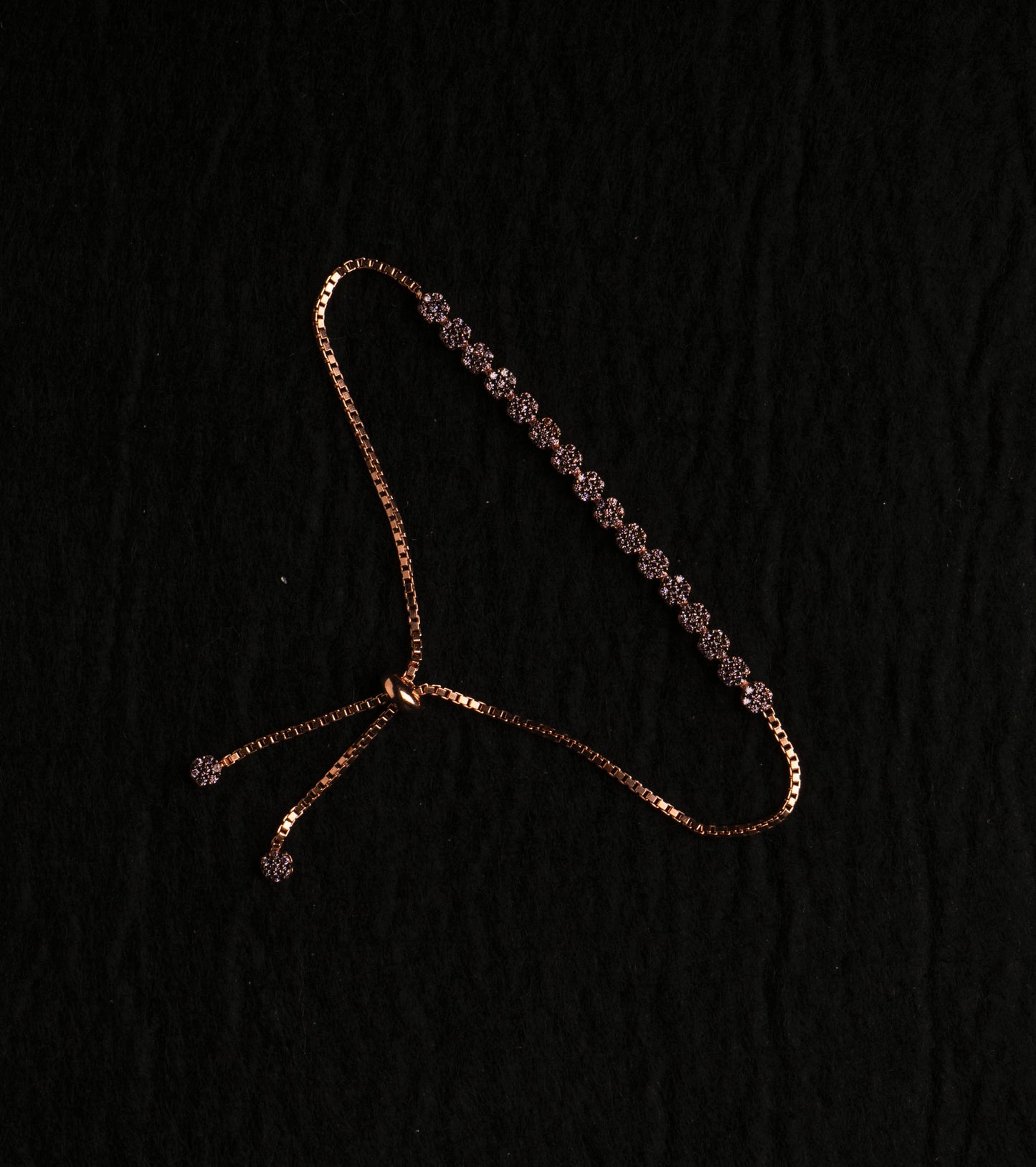 925 Silver Fleur Tennis Bracelet
