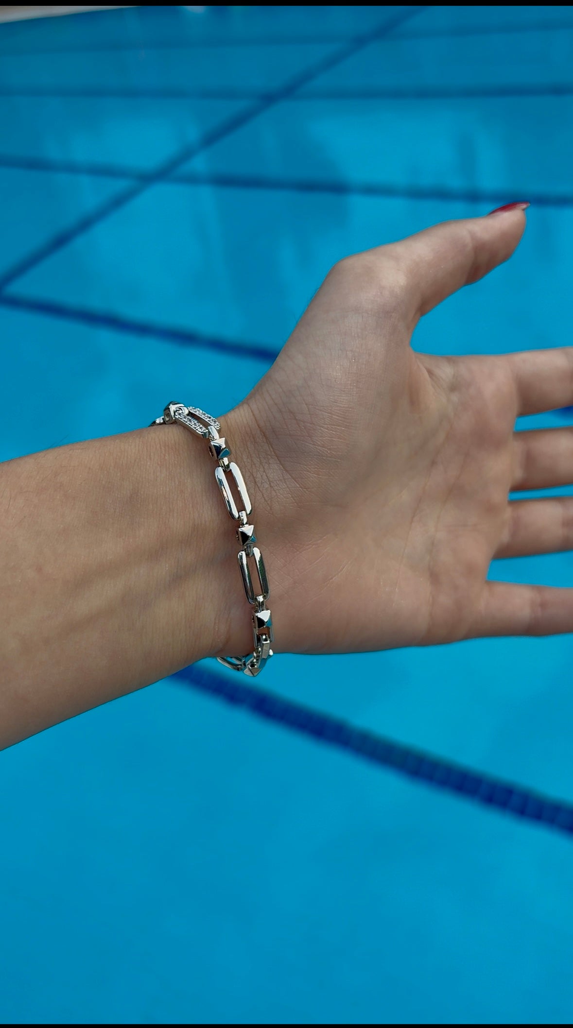 Silver Château Bracelet