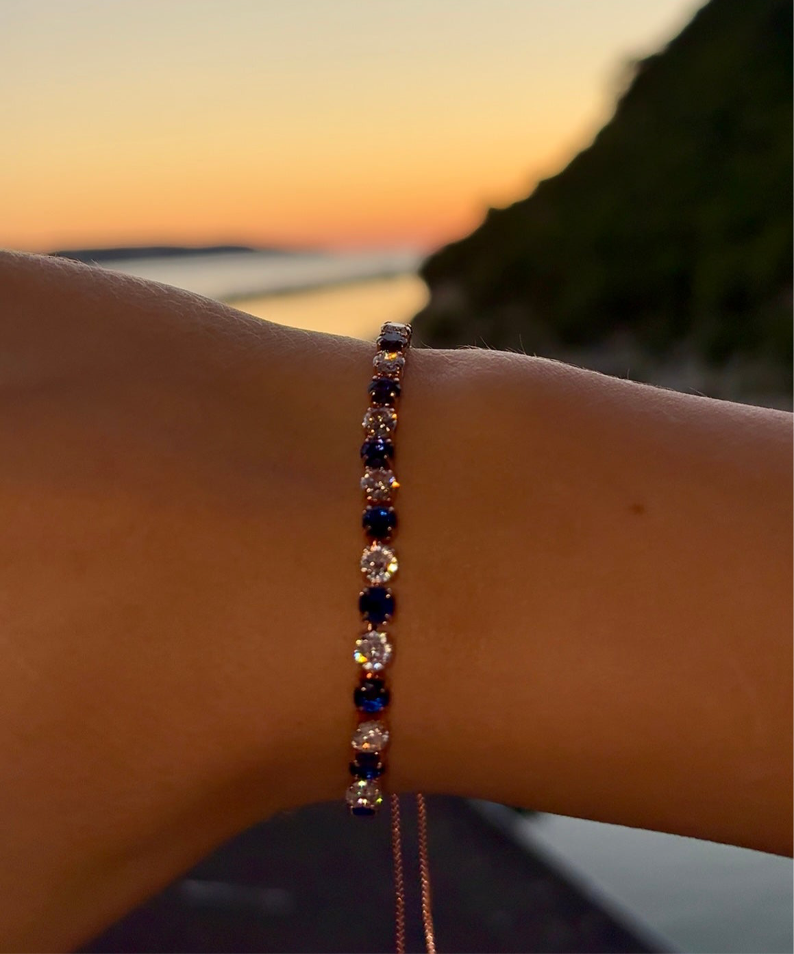 Raven & Purl Tennis Bracelet