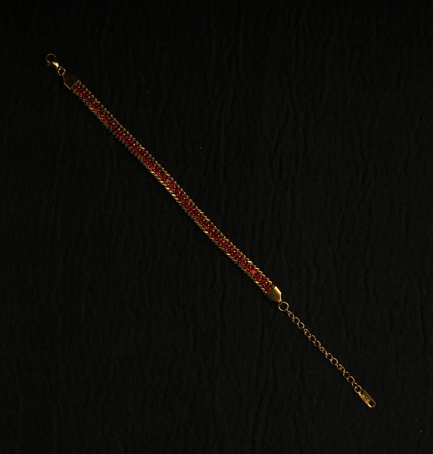 Royal Sapphire 18K Plated Dark Blue Tennis Bracelet