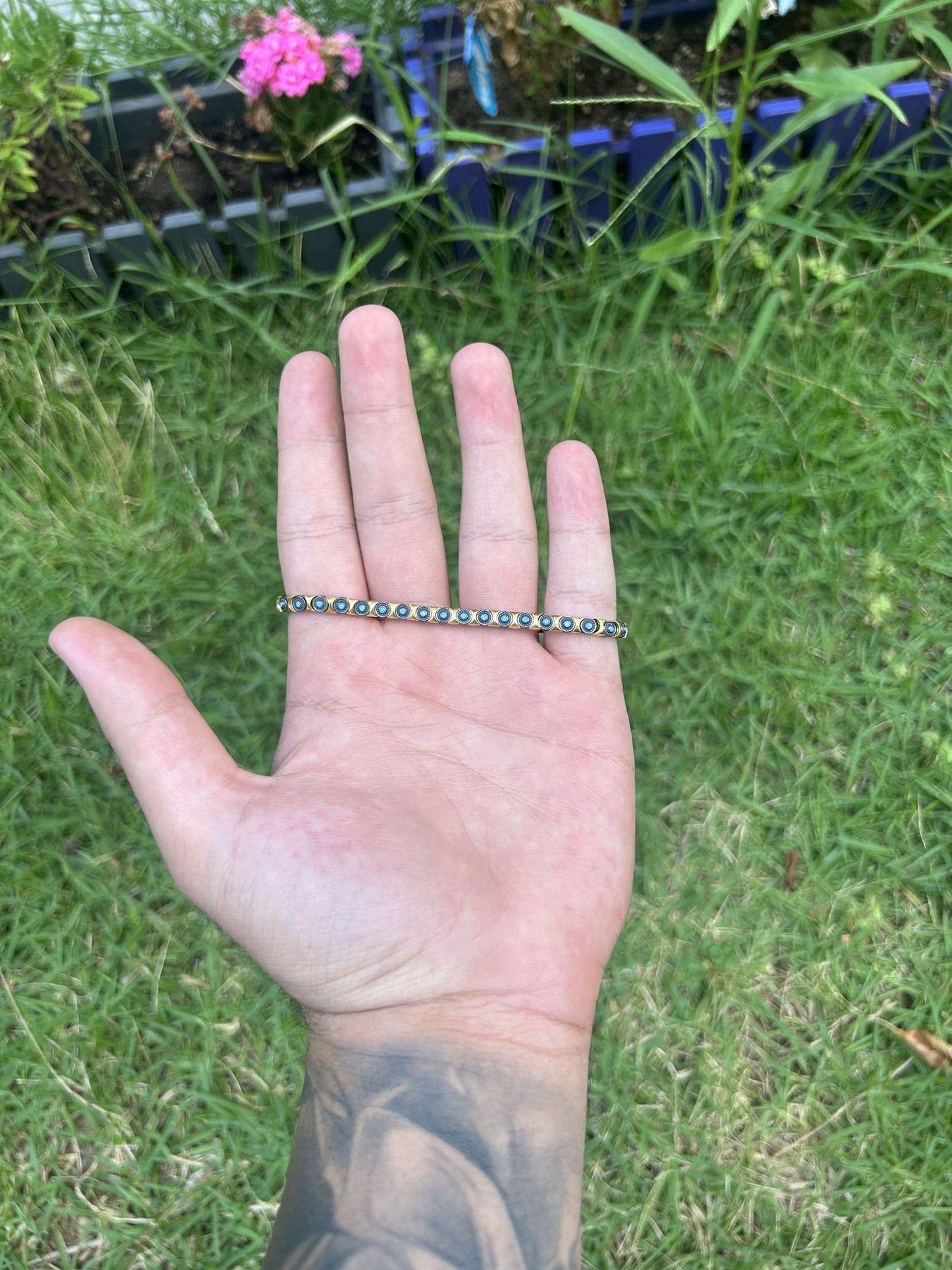 925 Silver Aloha D’or Bracelet