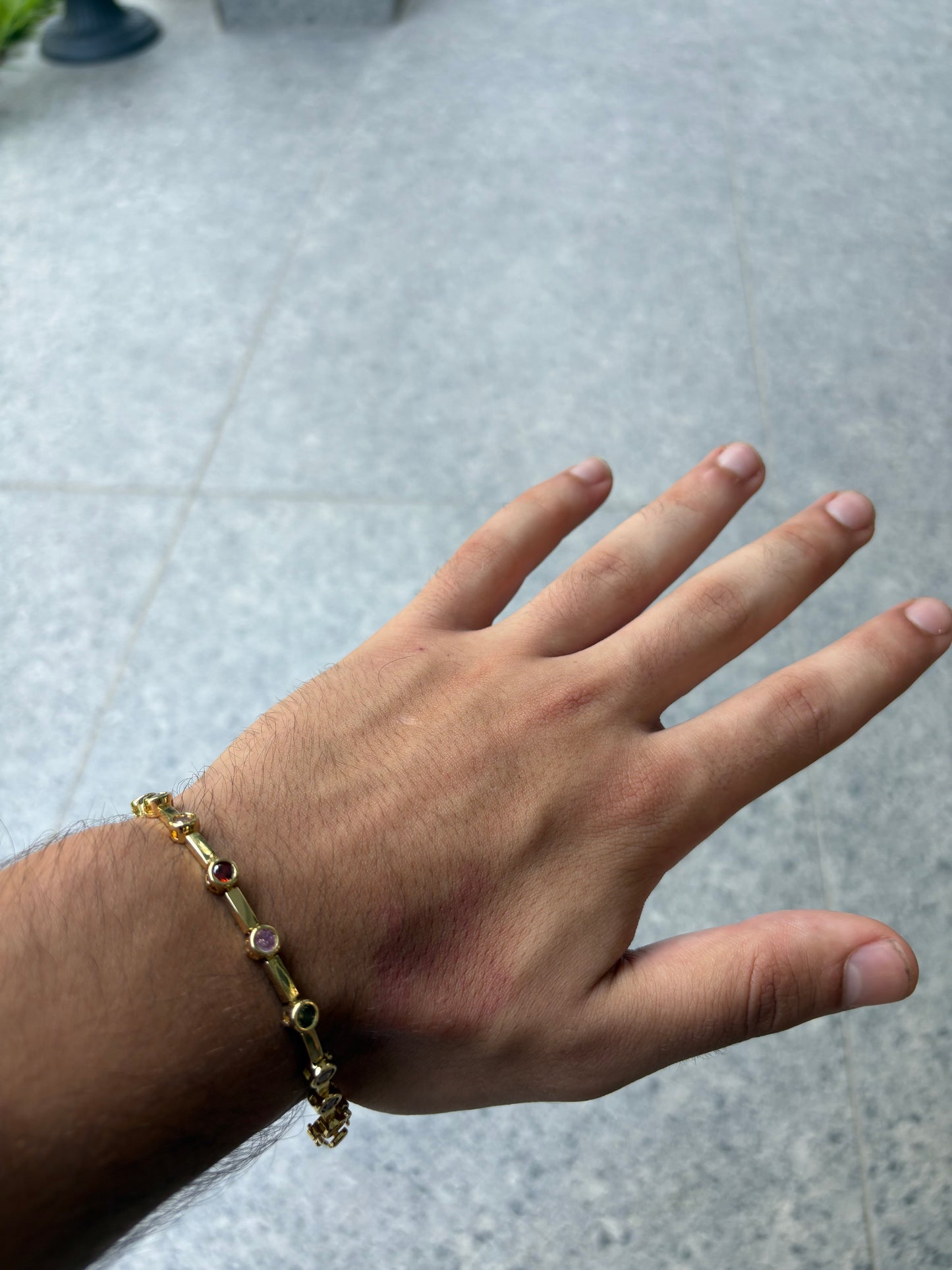 Golden Heir Tennis Bracelet