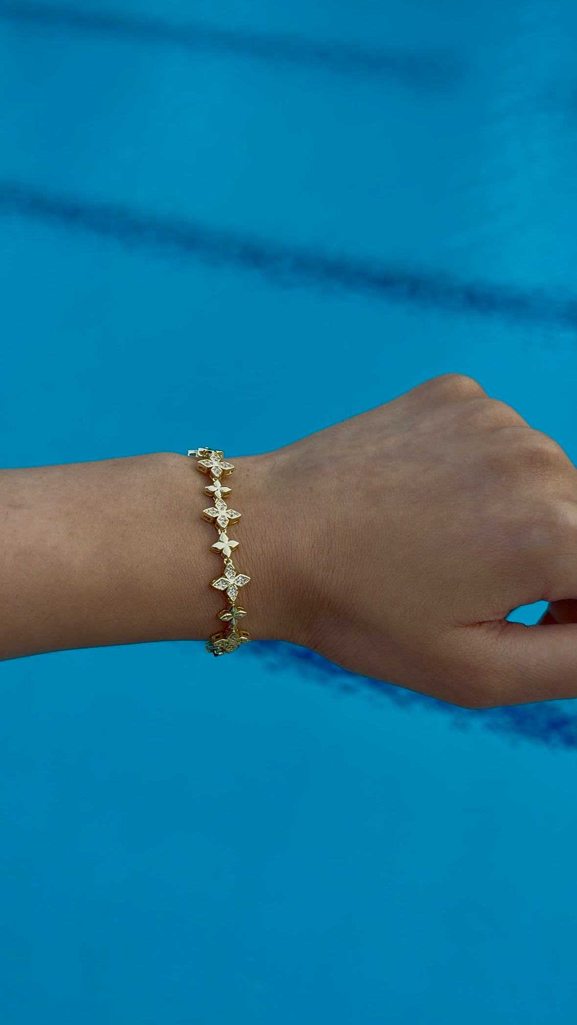 Golden Trèfle Bracelet