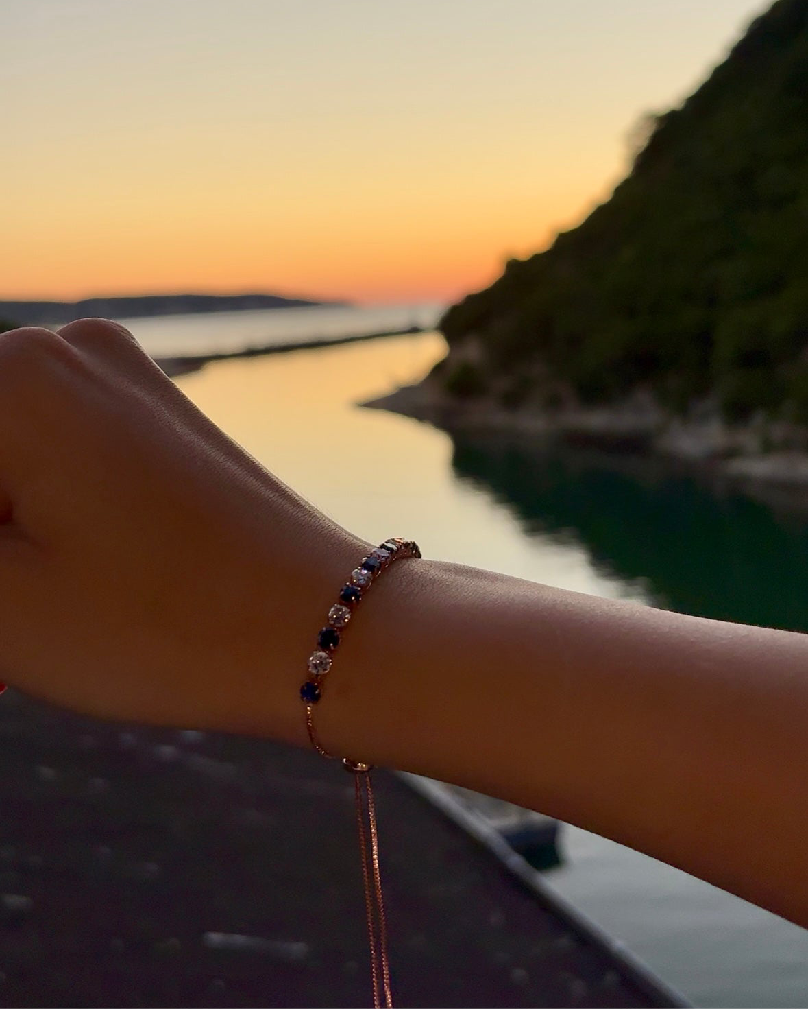 Raven & Purl Tennis Bracelet