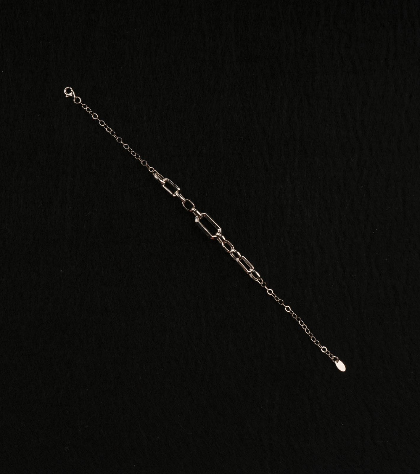 925 Silver Dungeon Chain Bracelet