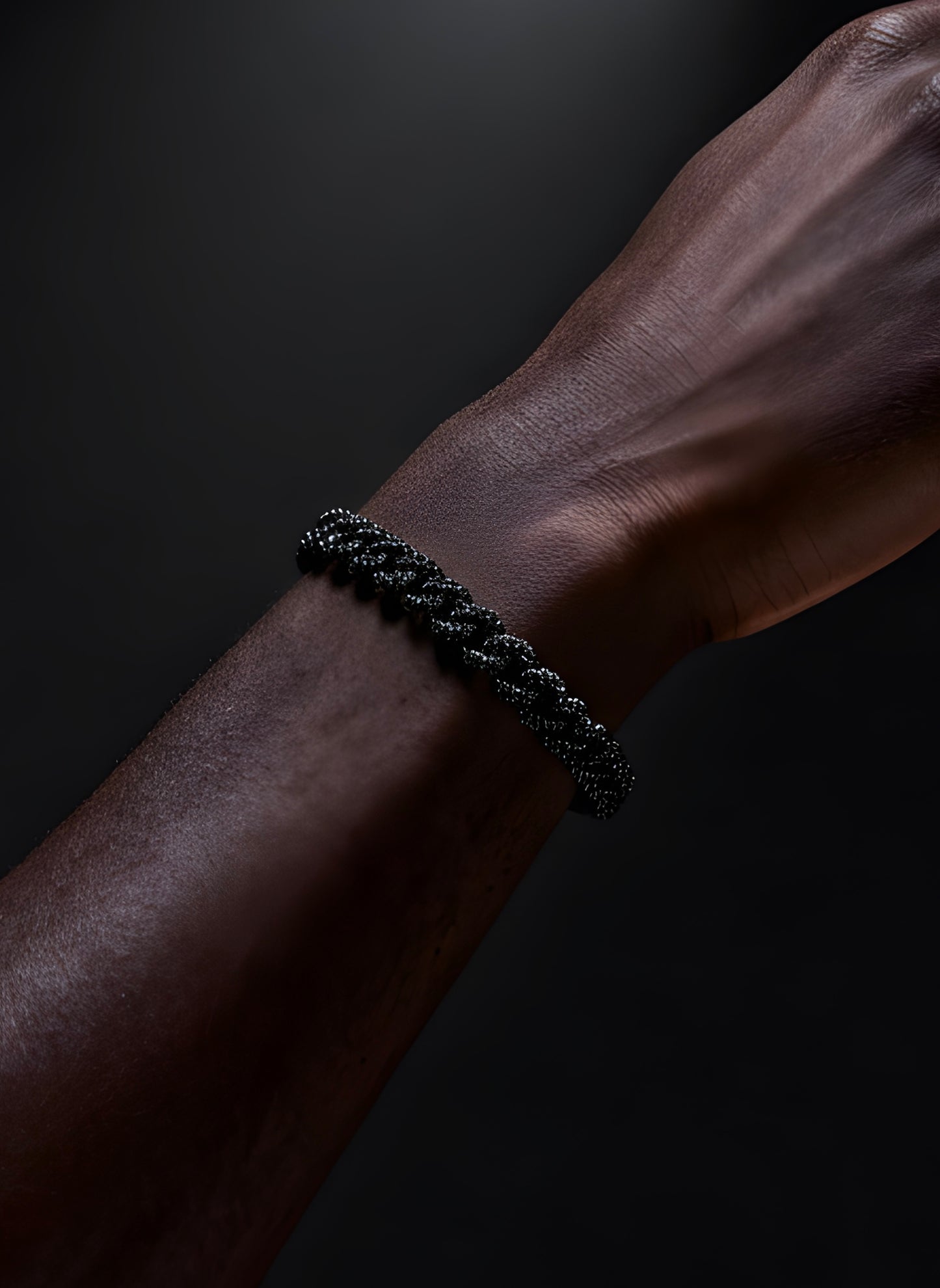 925 Silver Antique Cuban Bracelet