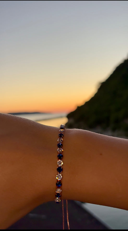 Raven & Purl Tennis Bracelet