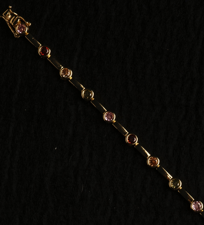 Golden Heir Tennis Bracelet
