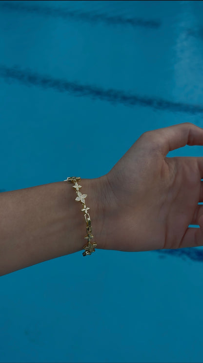 Golden Trèfle Bracelet
