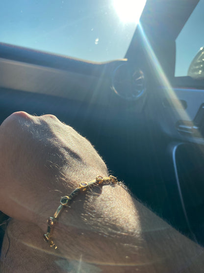 Golden Heir Tennis Bracelet