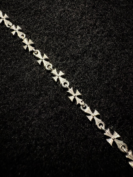 925 Silver Saint Cross Bracelet