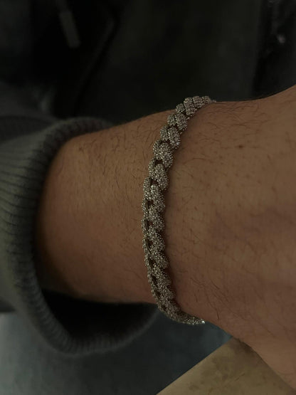925 Silver Royal Gourmet Chain Bracelet