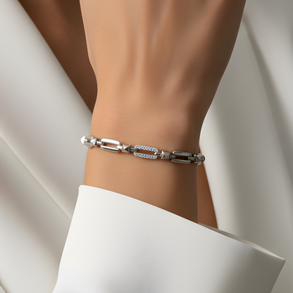 Silver Château Bracelet