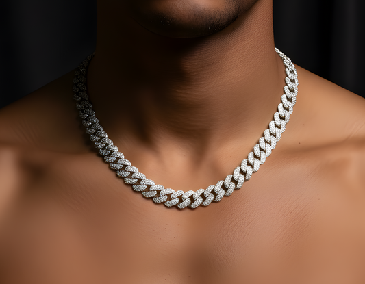 925 Silver Royal Ice Chain