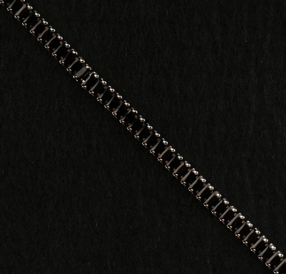Mystic Black Tennis Bracelet