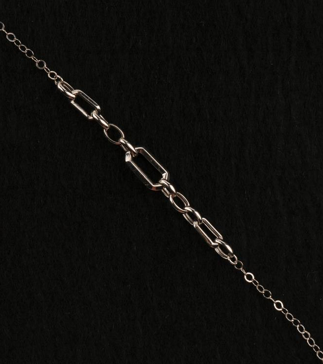 925 Silver Dungeon Chain Bracelet