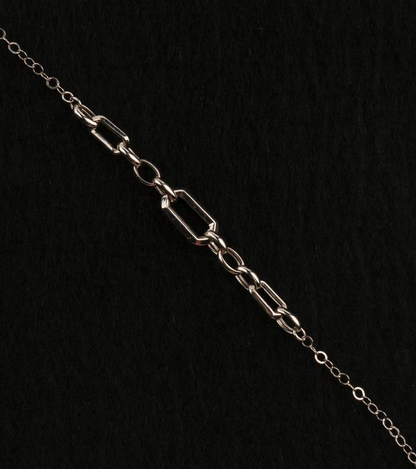 925 Silver Dungeon Chain Bracelet