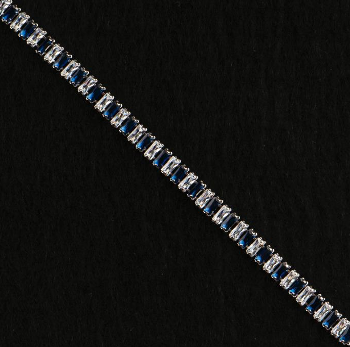 Majestic Blue Tennis Bracelet
