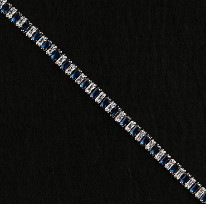 Majestic Blue Tennis Bracelet
